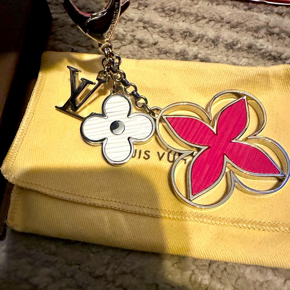 Louis Vuitton Pink Keychain Bag charm - Picture 3 of 15
